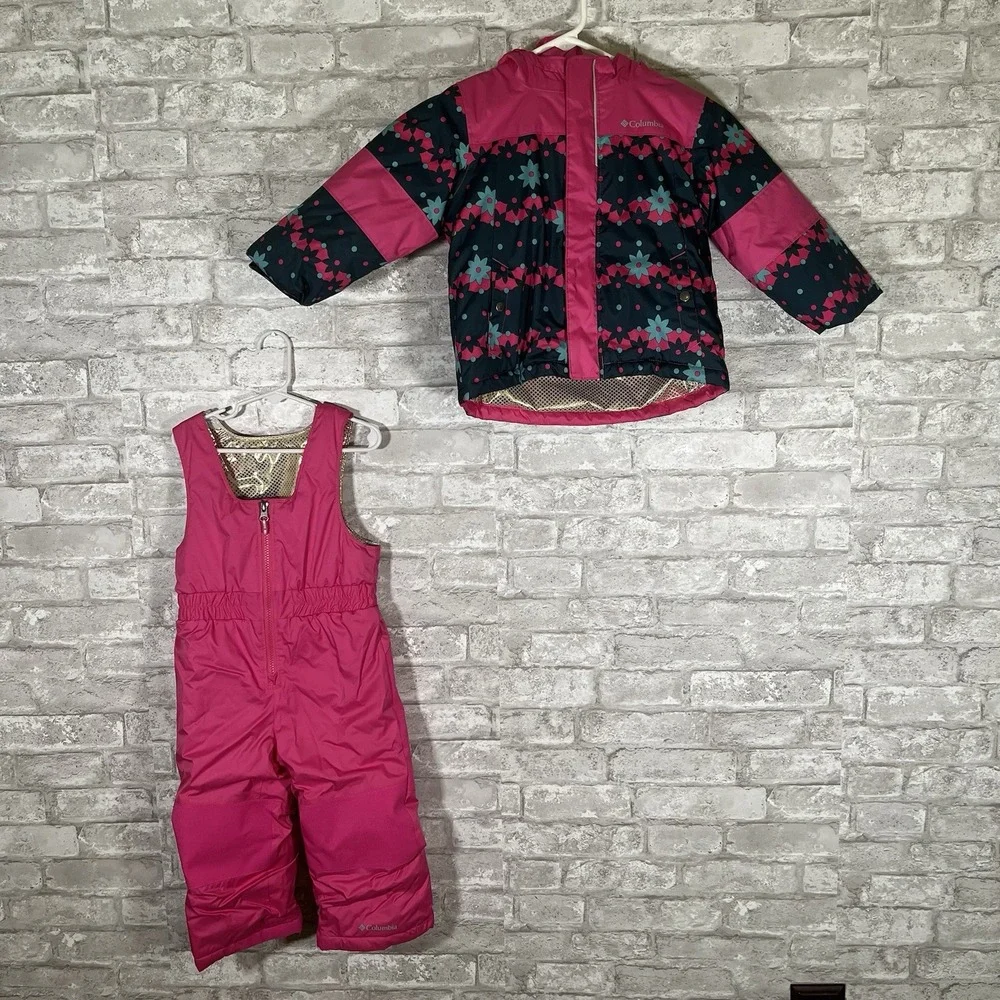 Columbia Toddler Mighty Mogul Insulated Set Girls Size 3T
